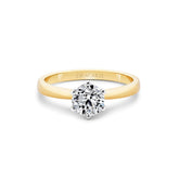 Brilliant Cut Diamond Solitaire Engagement Ring - Dracakis Jewellers